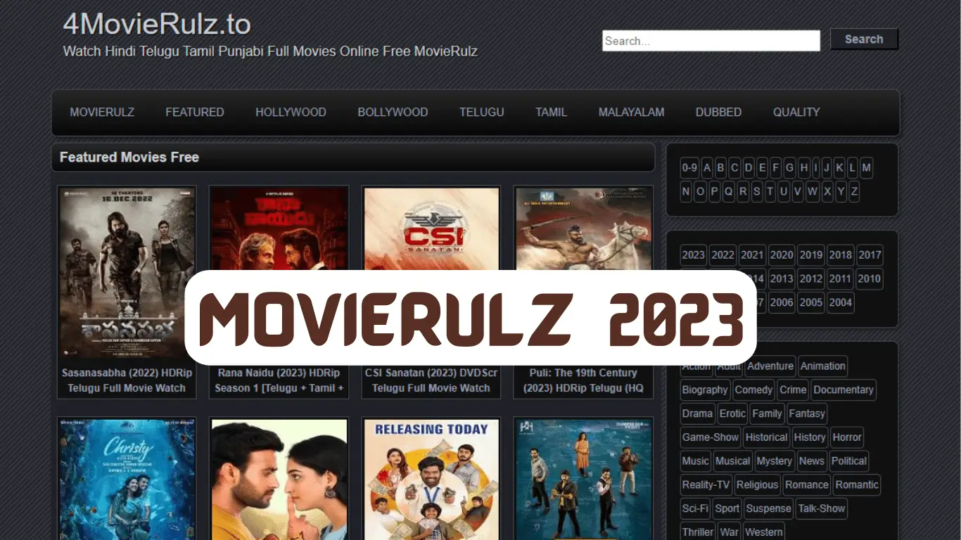 Movierulz Download Latest 2023 Full HD Movies Free