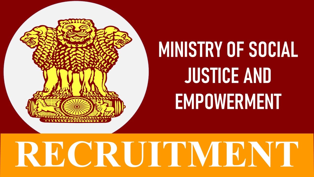 Ministry Of Social Justice And Empowerment Recruitment 2023 - AvsarHub ...